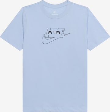 Nike Sportswear Футболка 'AIR' в Синий: спереди