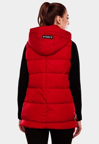 MARIKOO Vest 'Zarinaa' in Red