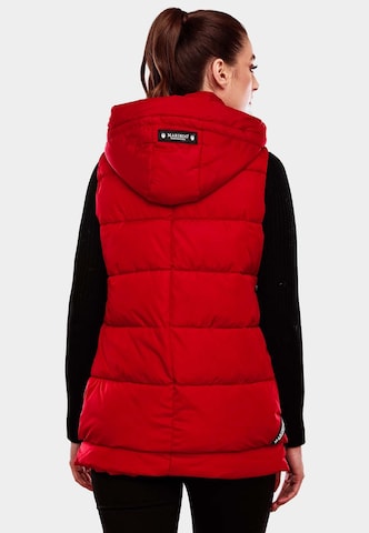 Gilet 'Zarinaa' MARIKOO en rouge