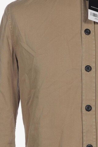 Nudie Jeans Co Button Up Shirt in S in Brown