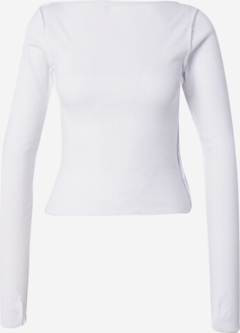 T-shirt BDG Urban Outfitters en blanc : devant