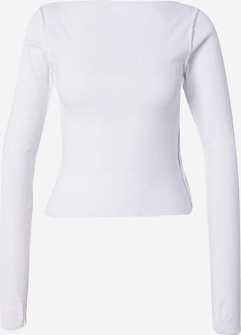 BDG Urban Outfitters Majica | bela barva: sprednja stran