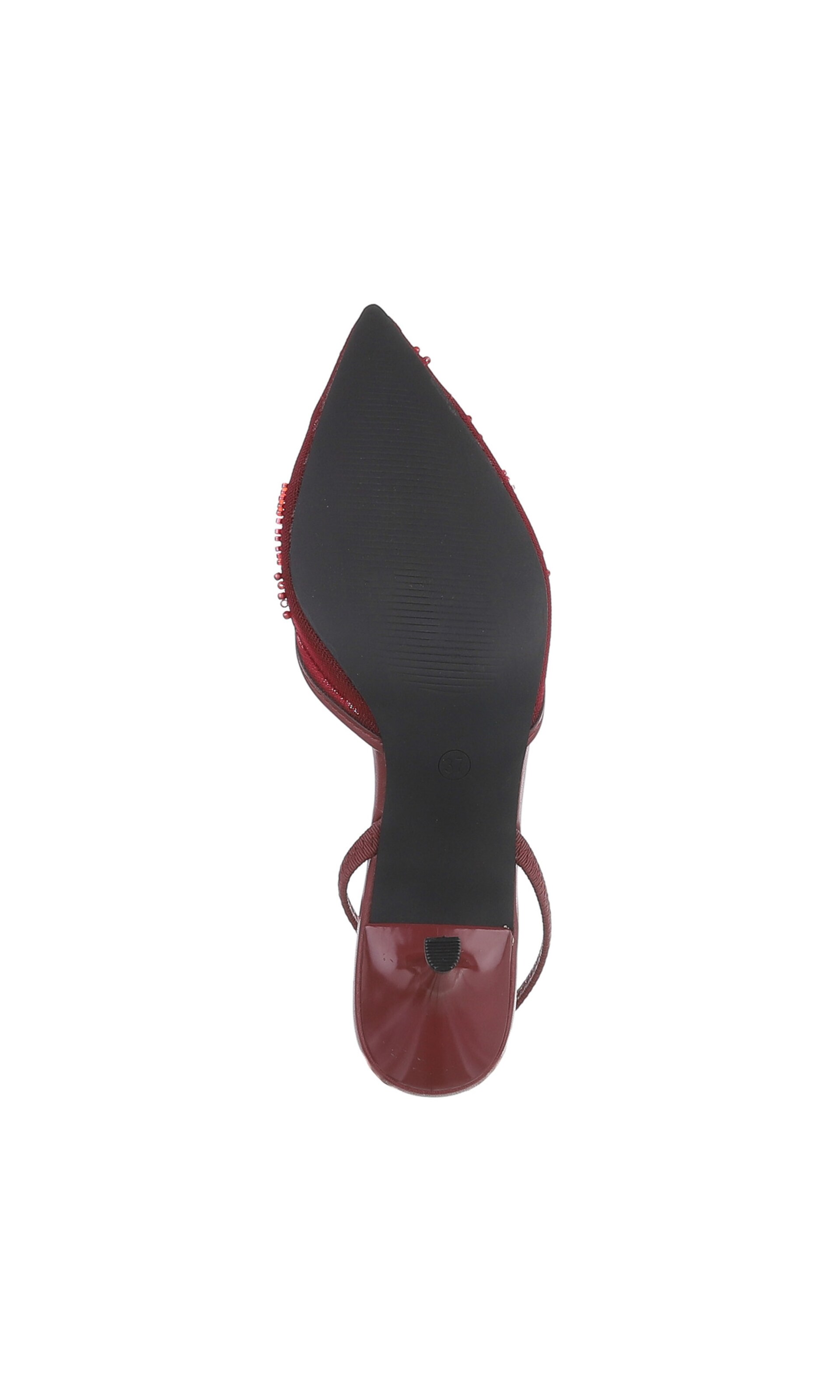 Ital-Design Slingback Pumps in Red