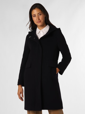 CINZIA ROCCA Between-Seasons Coat in Black: front