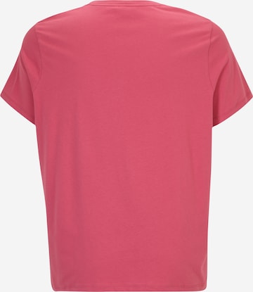 T-shirt Tommy Hilfiger Curve en rose