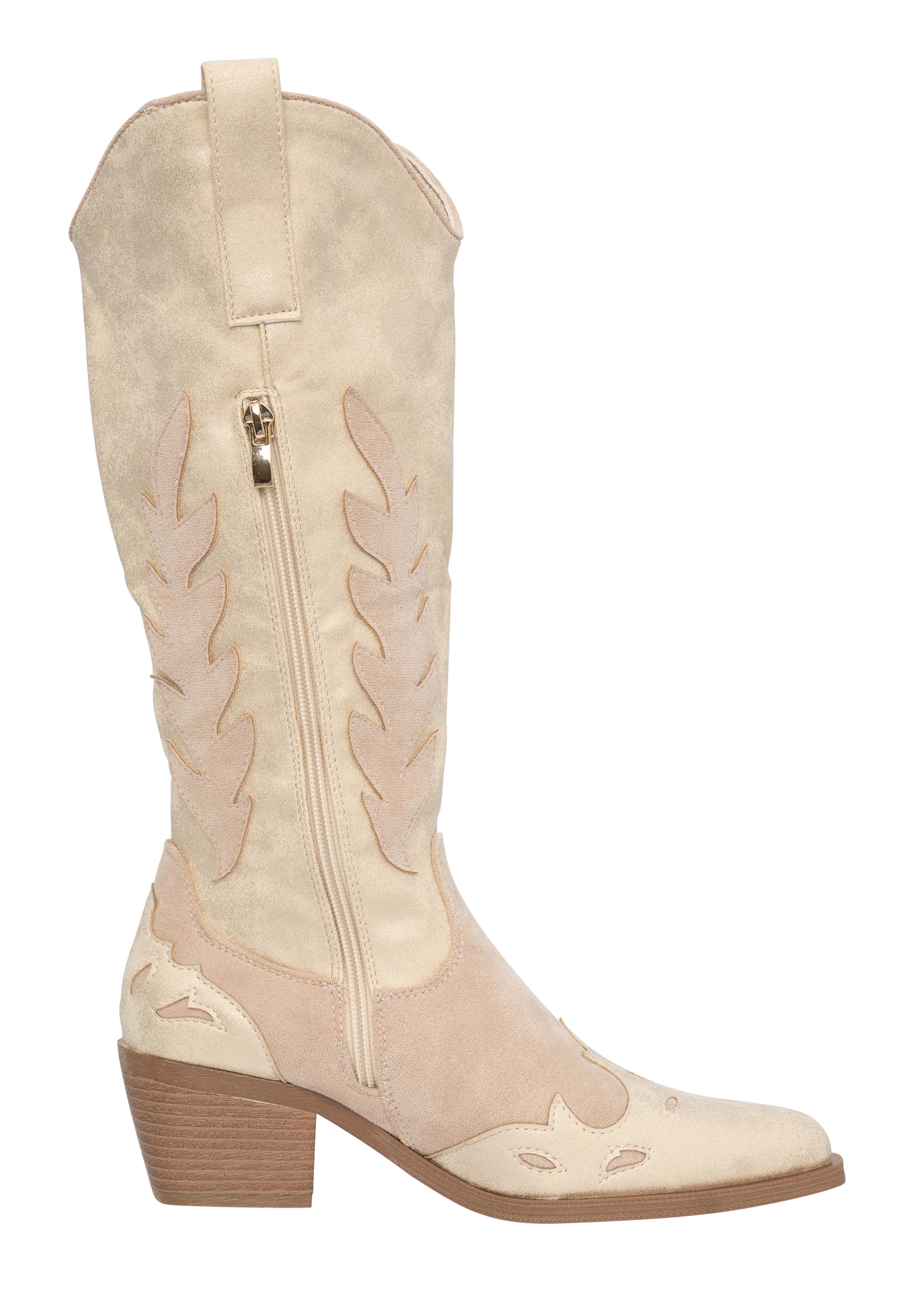 Salinyang Cowboylaarzen in Goud