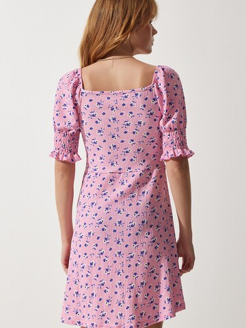 Happiness İstanbul Letné šaty - Ružová