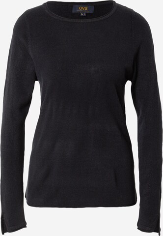 OVS Sweater 'LIKE' in Black: front