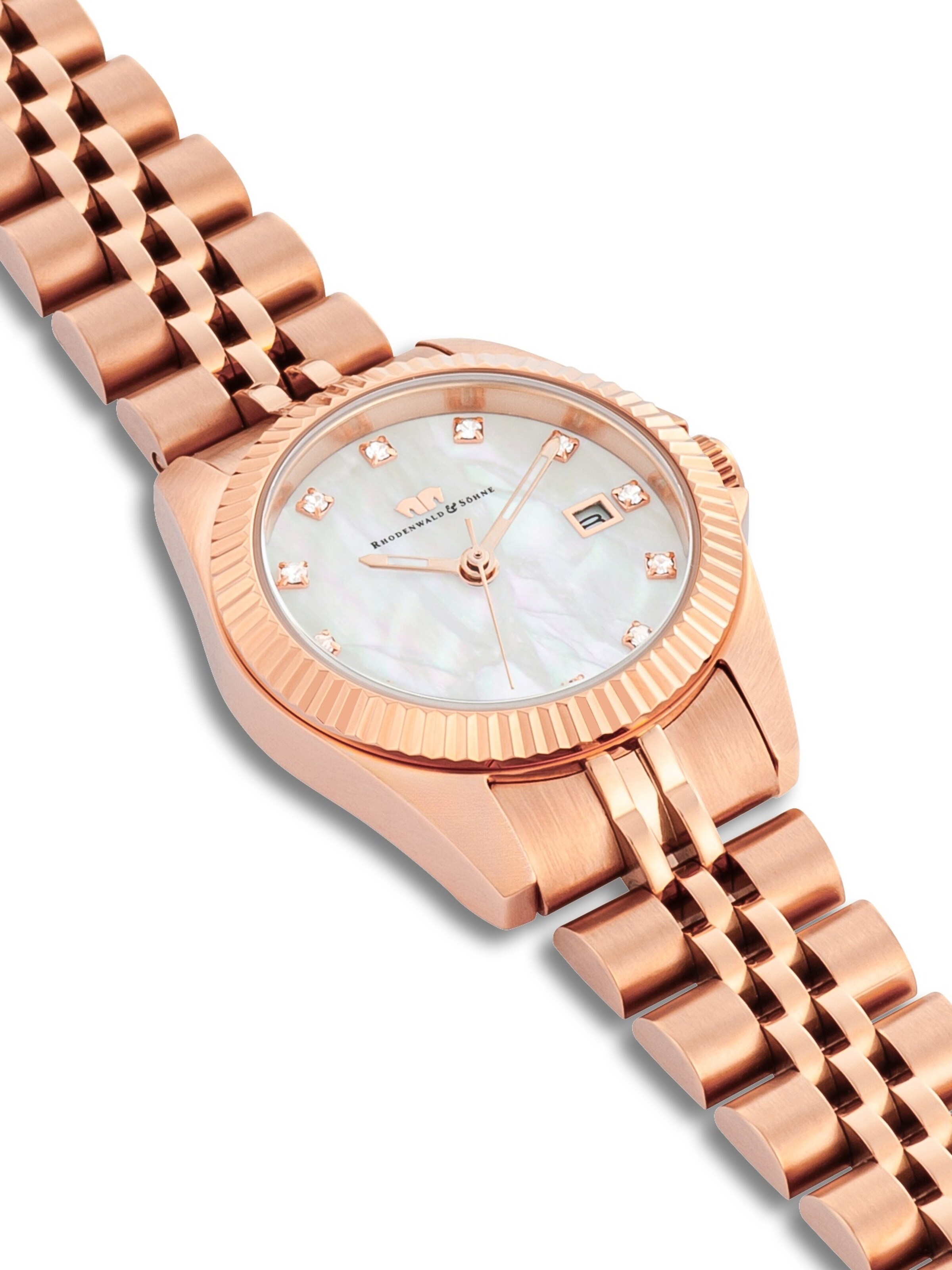 Rhodenwald & Söhne - Reloj analógico en oro