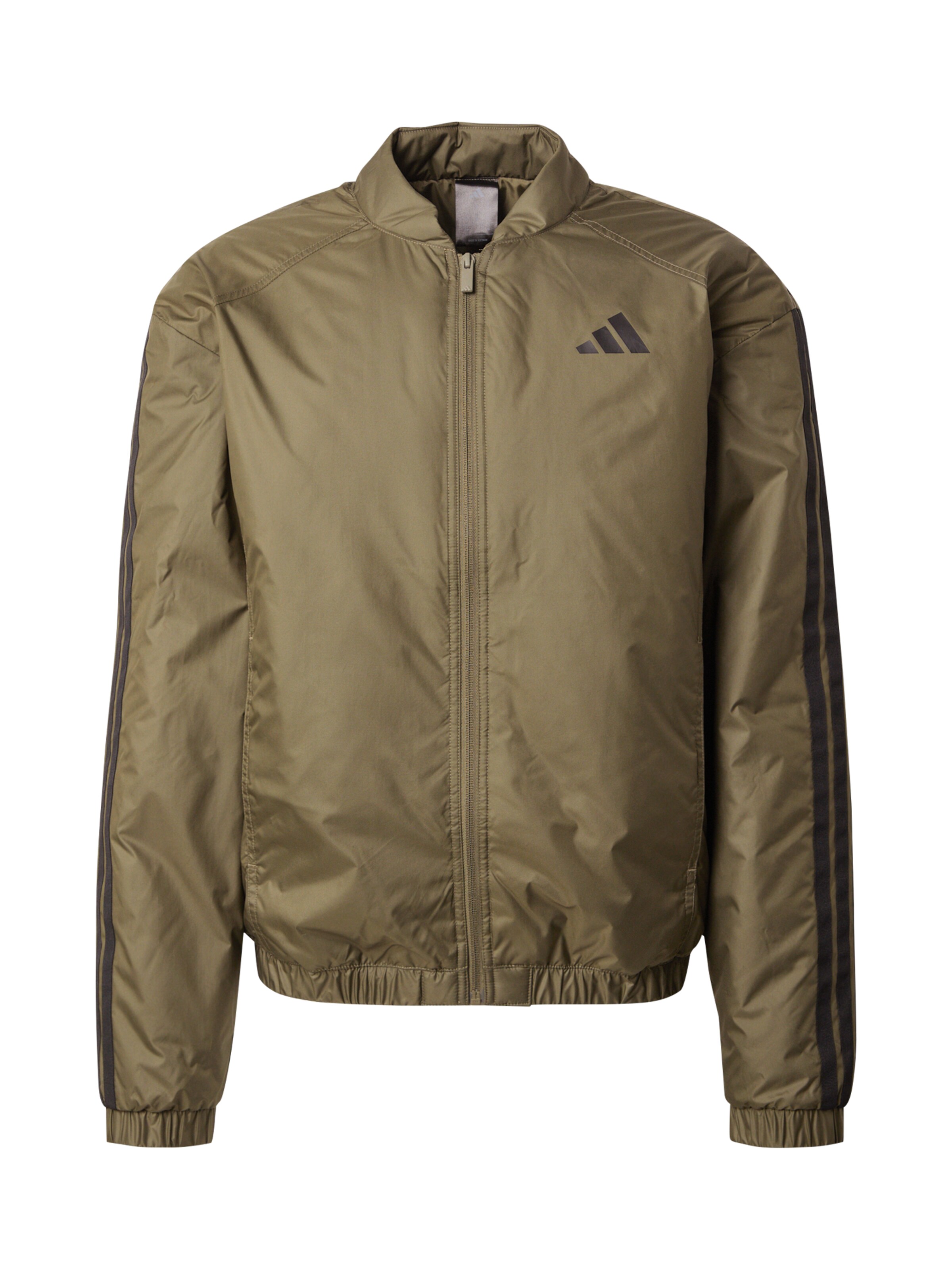 ADIDAS SPORTSWEAR Спортивная куртка 'Essentials' в Зеленый: спереди