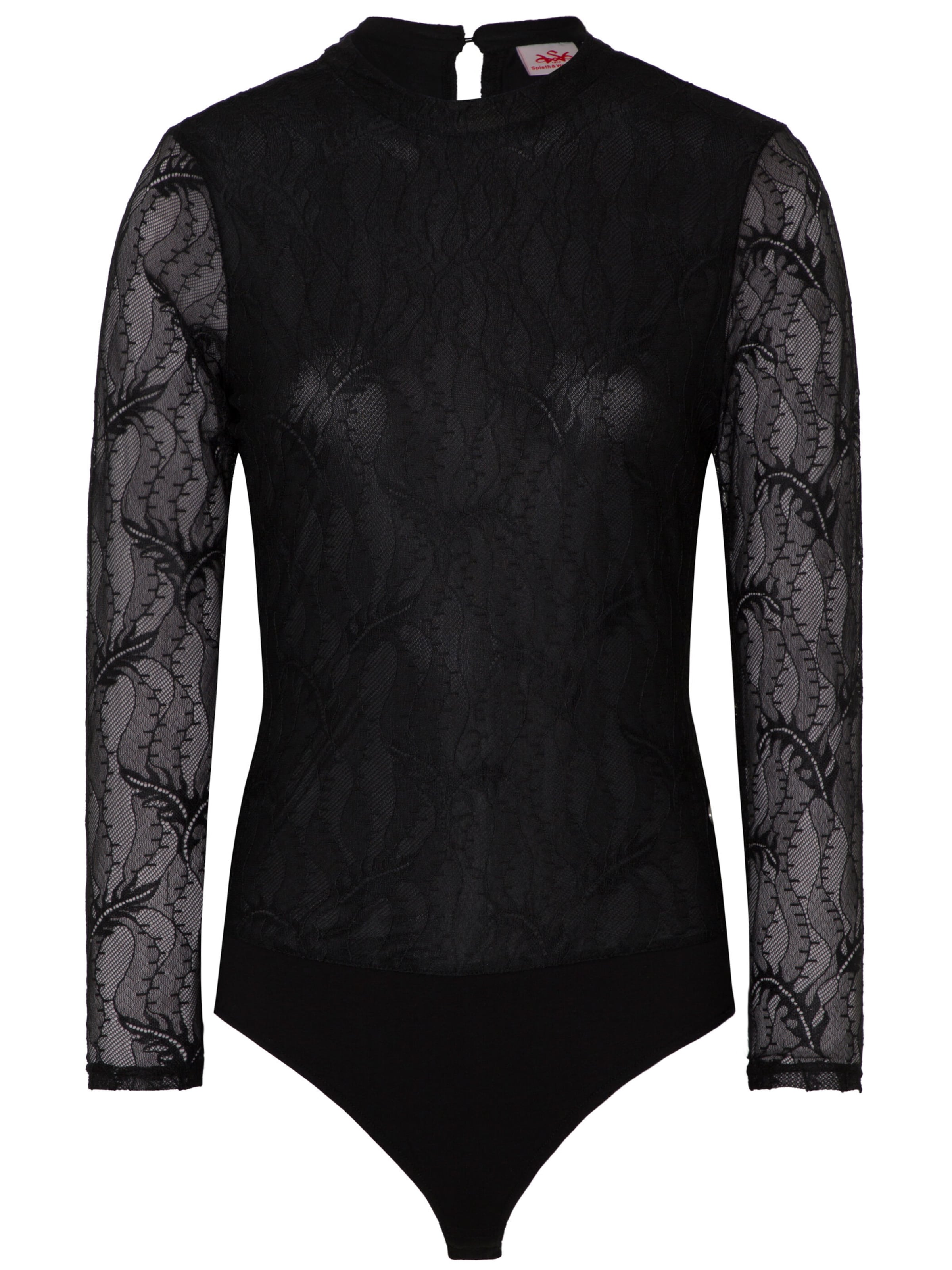 Shirtbody 'Edana' SPIETH & WENSKY en noir : devant