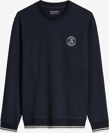 Marc O'Polo Sweatshirt in Blue: front