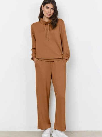 Soyaconcept Wide Leg Hose 'BANU' in Braun