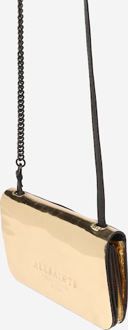 AllSaints Crossbody Bag in Gold: front
