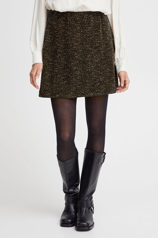 Fransa Skirt 'camma' in Brown: front