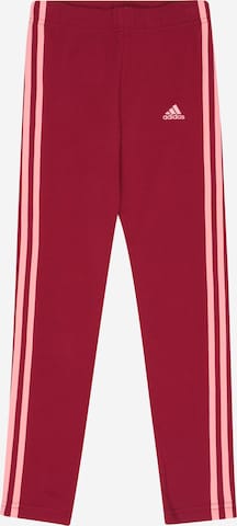 ADIDAS SPORTSWEAR Workout Pants in Red: front