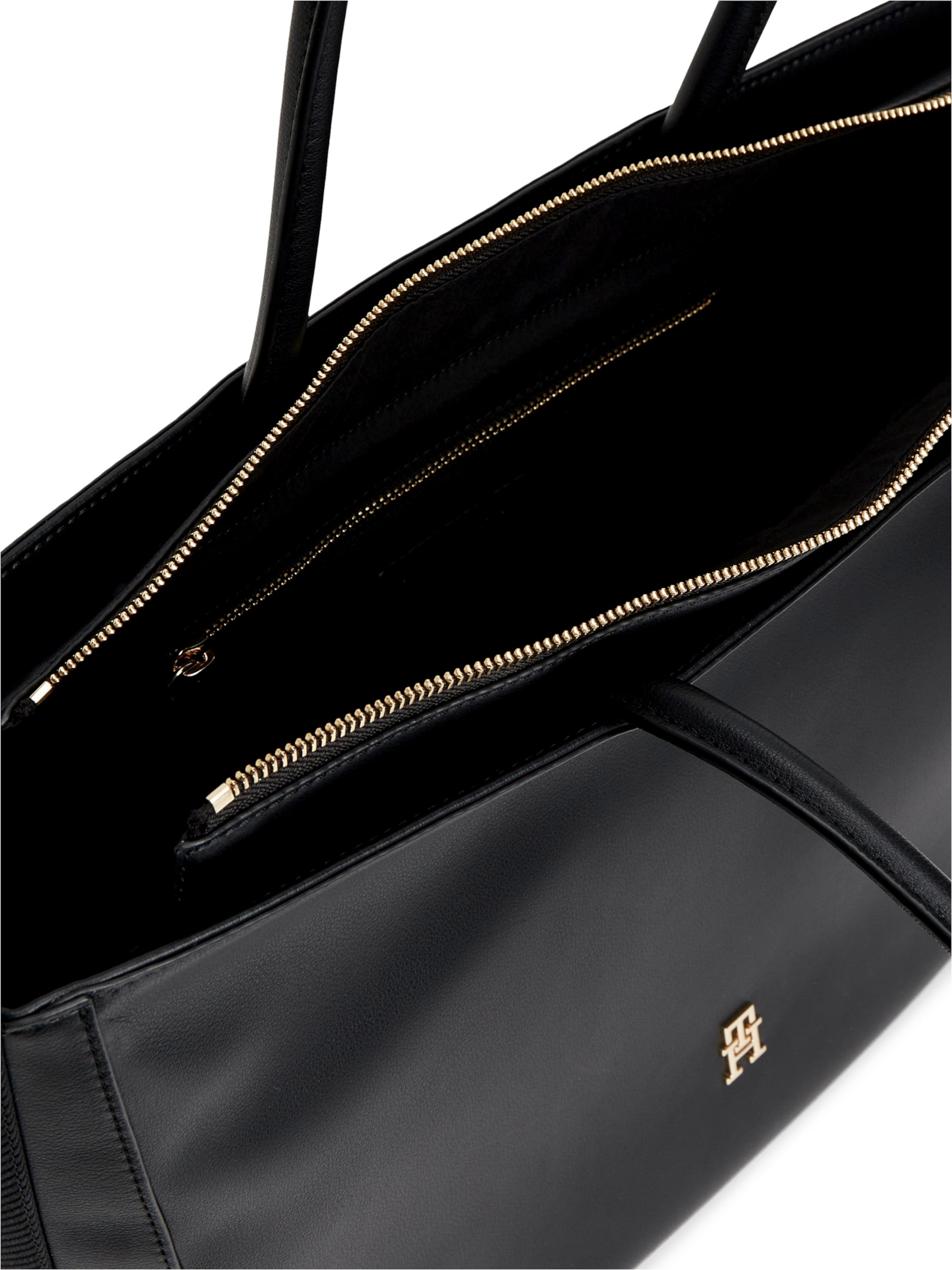 TOMMY HILFIGER Torba shopper w kolorze czarny