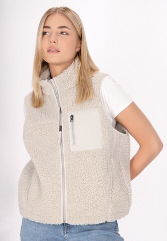 Schmuddelwedda Vest in Beige: front