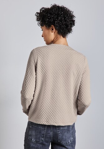 STREET ONE Strickjacke in Beige
