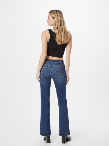 7 for all mankind Flared Jeans in Blauw