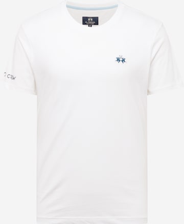 La Martina Tričko - Biela: predná strana