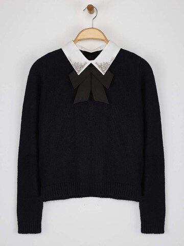 Trendyol Sweater in Black: front
