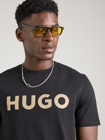 T-Shirt 'Dulivio' HUGO en noir