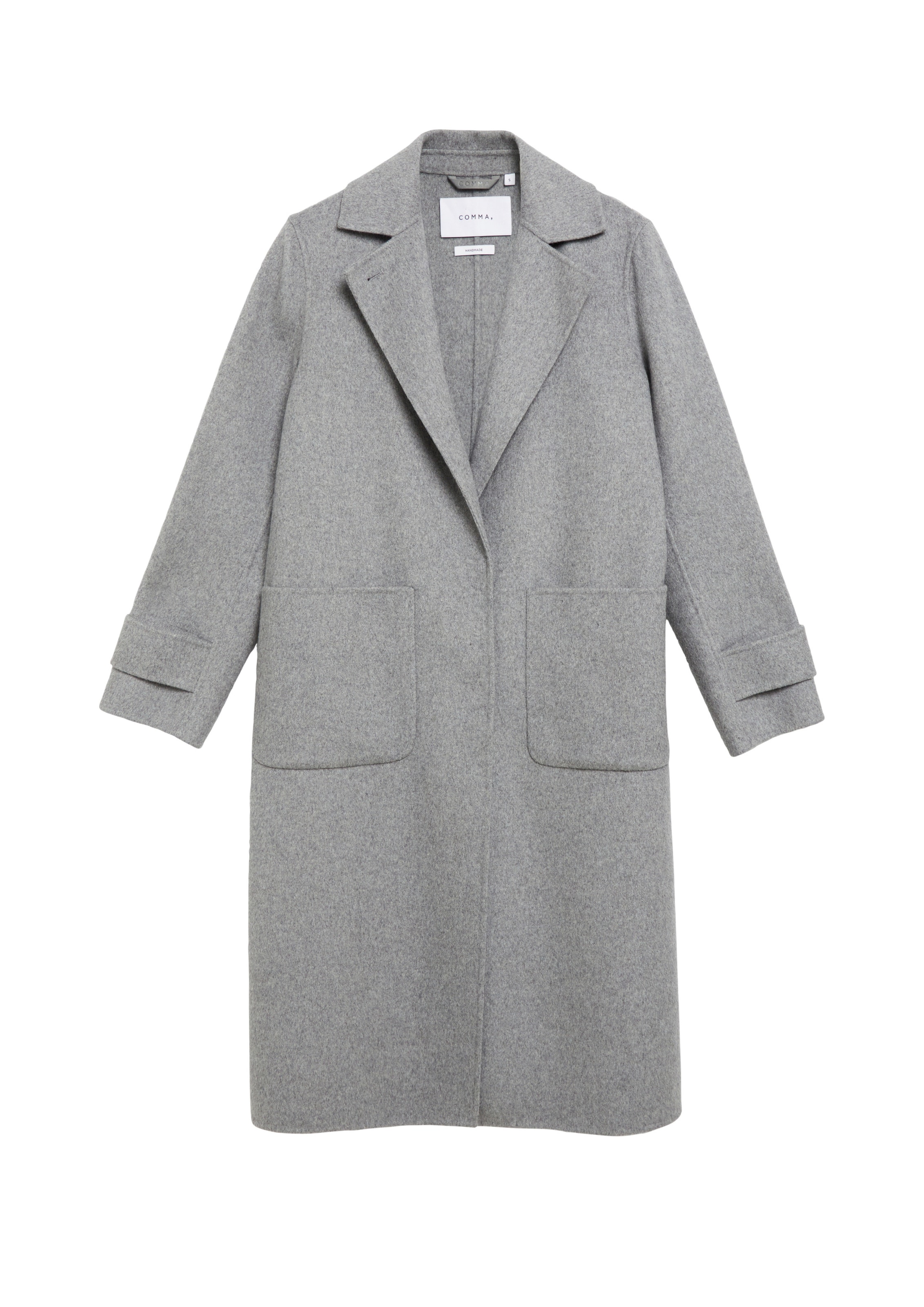 Manteau mi-saison COMMA en gris : devant
