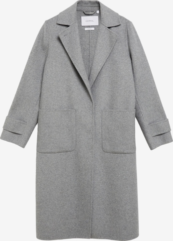 Manteau mi-saison COMMA en gris : devant