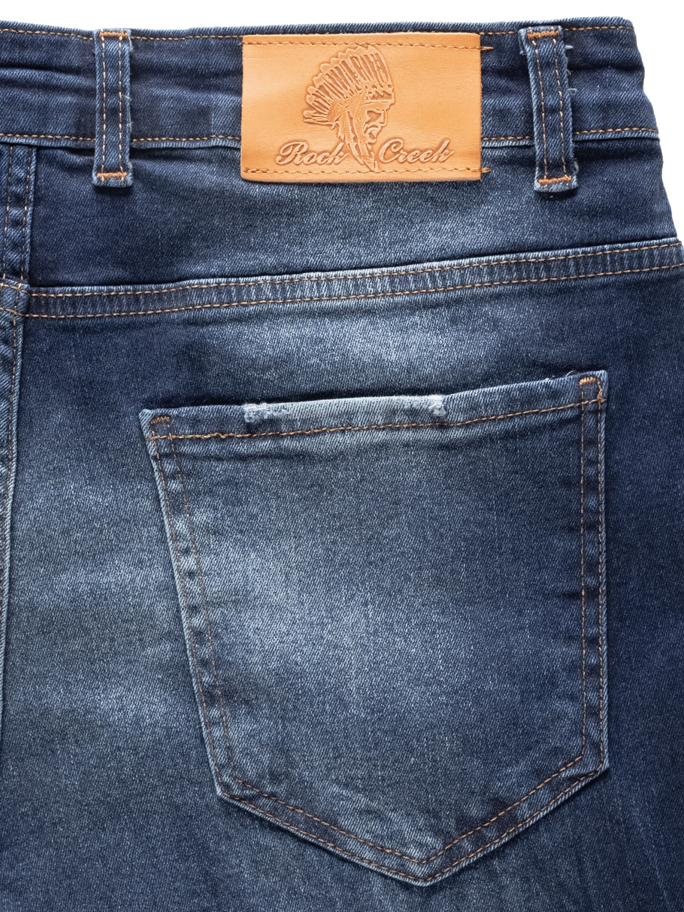 Rock Creek Regular Jeans in Blau