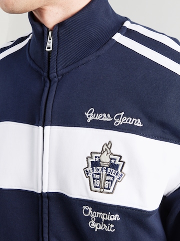 Giacca di felpa di GUESS JEANS in blu