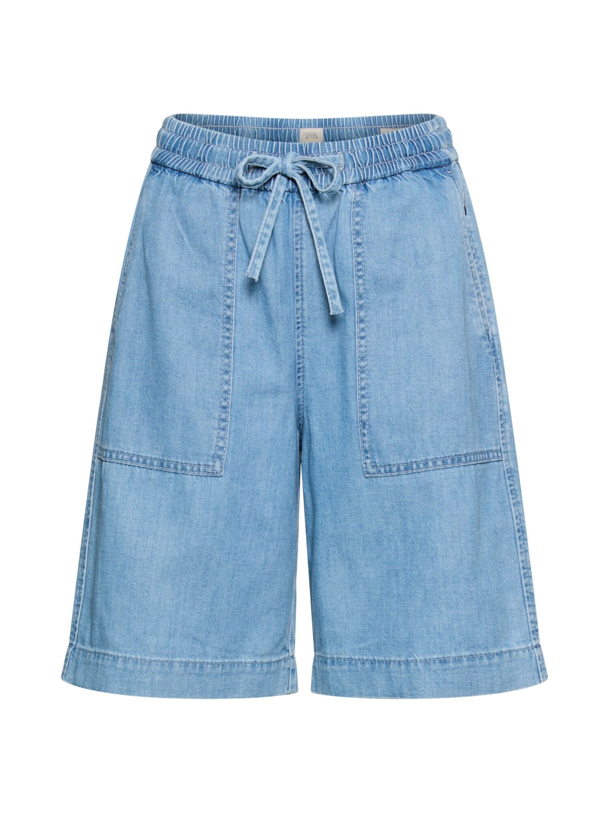 CAMEL ACTIVE Loosefit Shorts in Blau: Vorderseite