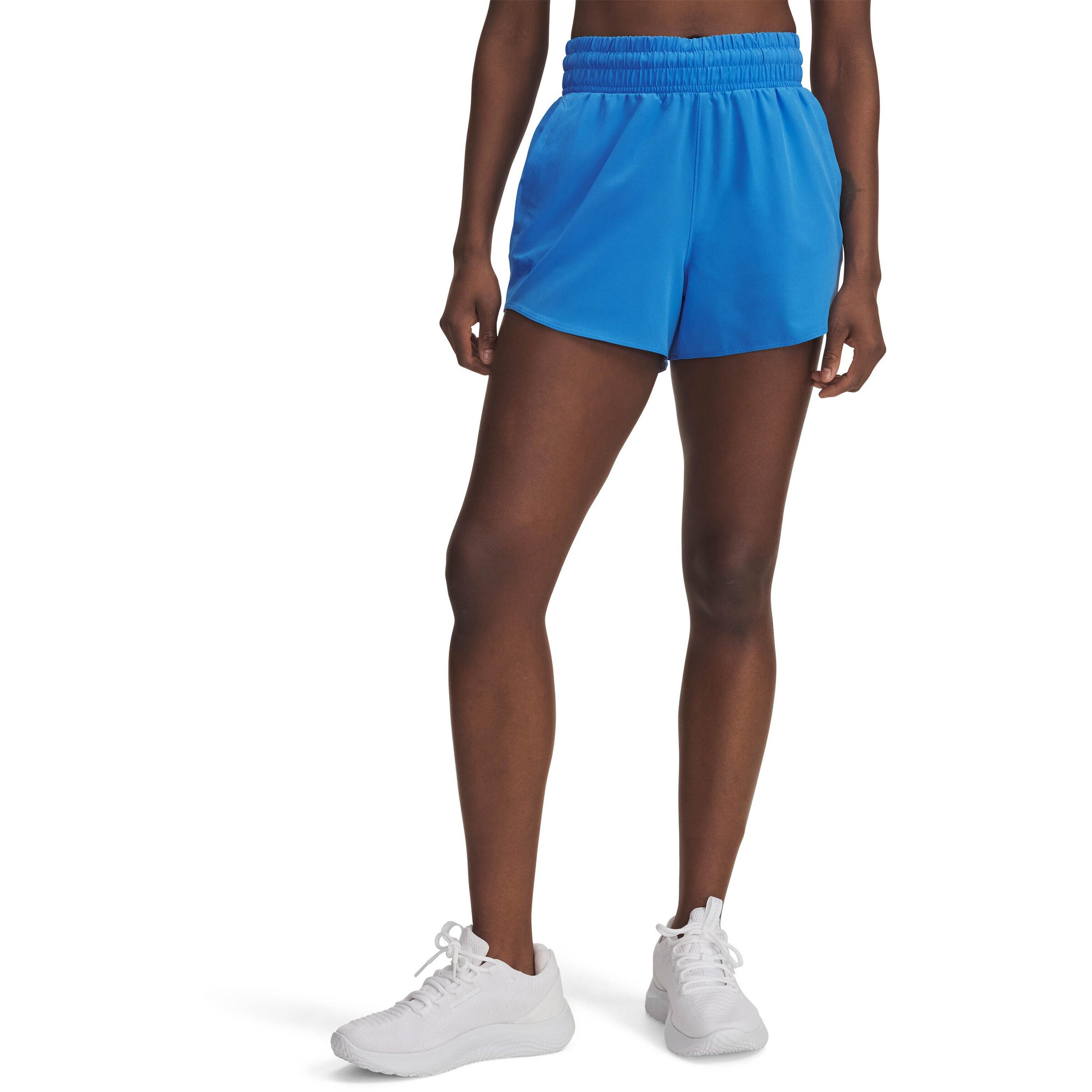 UNDER ARMOUR Regular Sportbroek 'Flex' in Blauw: voorkant