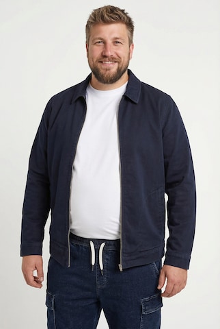 Men Plus Übergangsjacke in Blau