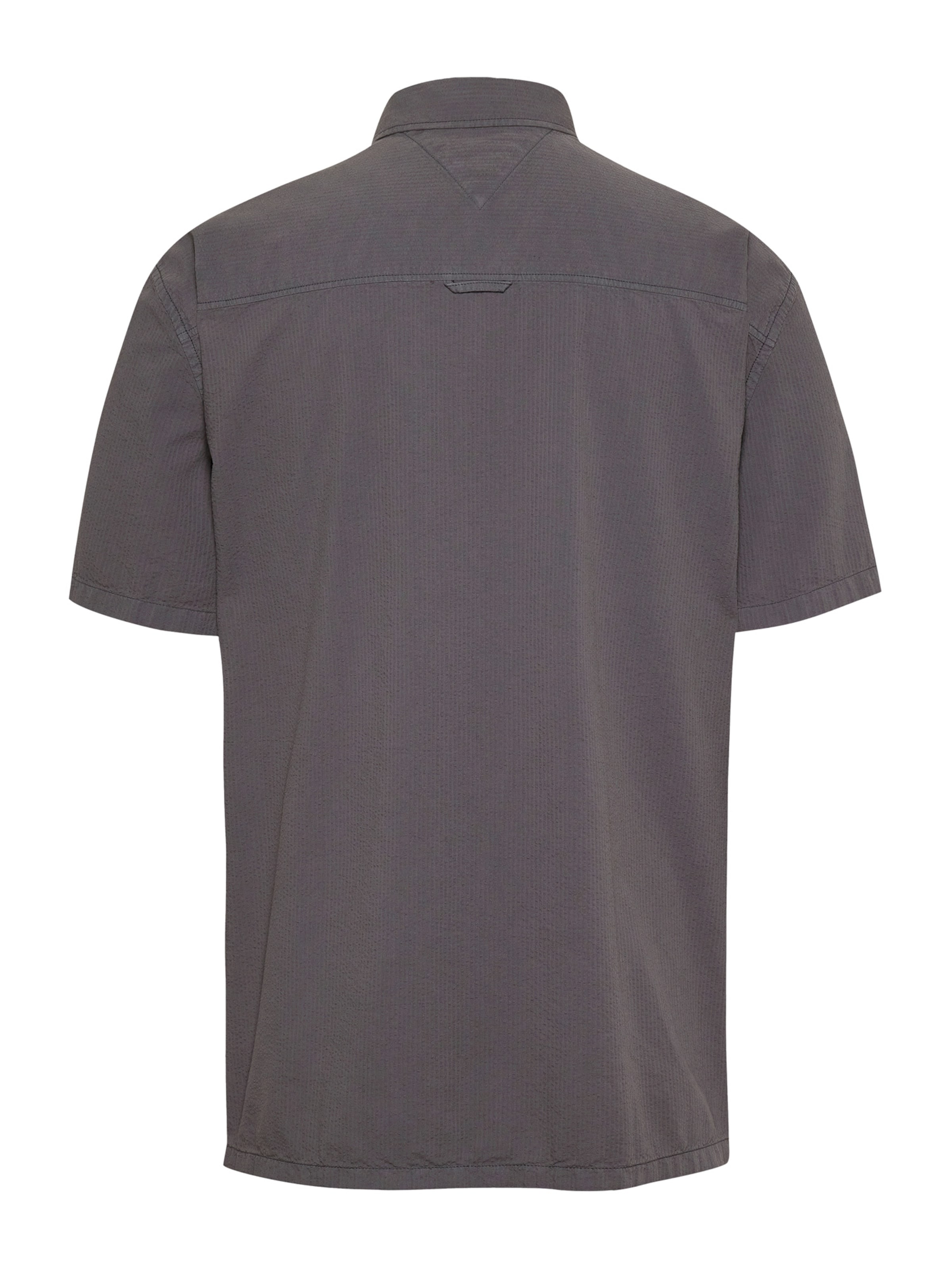 Tommy Jeans Regular fit Πουκάμισο σε μαύρο: πίσω