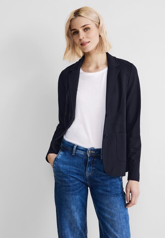 STREET ONE Blazer in Blue: front