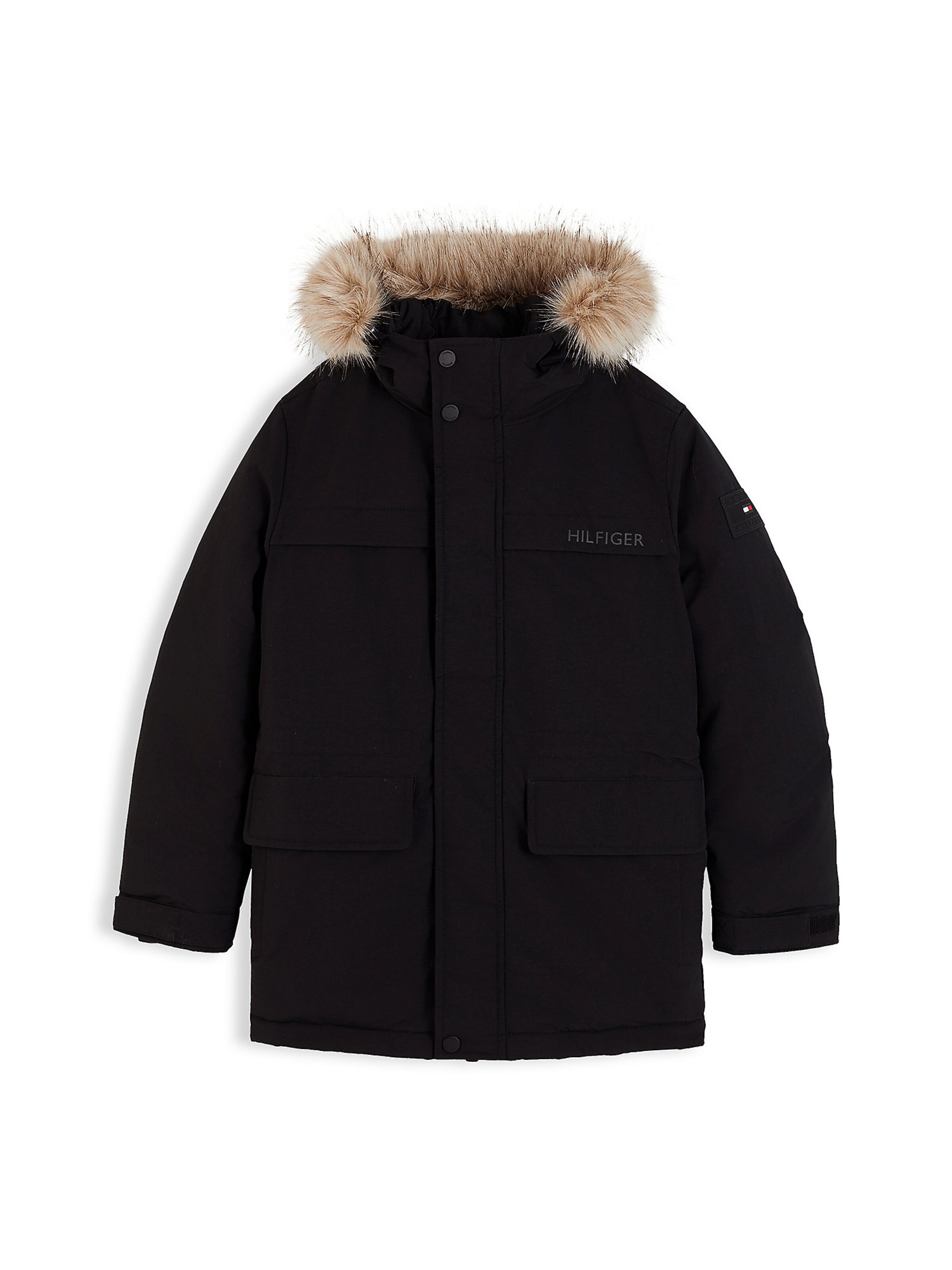 Veste d’hiver TOMMY HILFIGER en noir : devant
