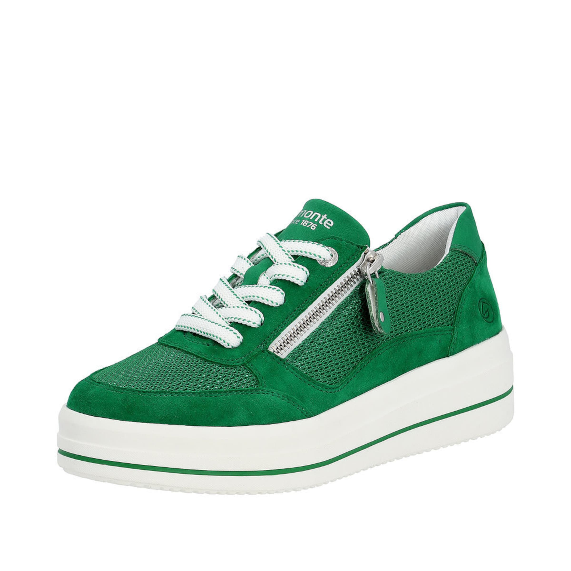 REMONTE Sneakers ' D1C04 ' in Green: front