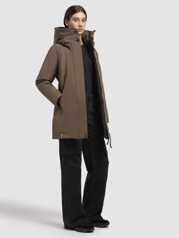 Veste d’hiver 'Viona5' khujo en marron