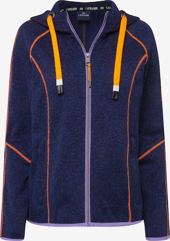 LAURASØN Sweatjacke in Blau: Vorderseite