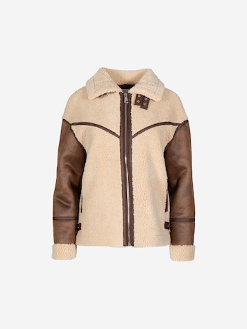 Passioni Between-Season Jacket in Beige: front