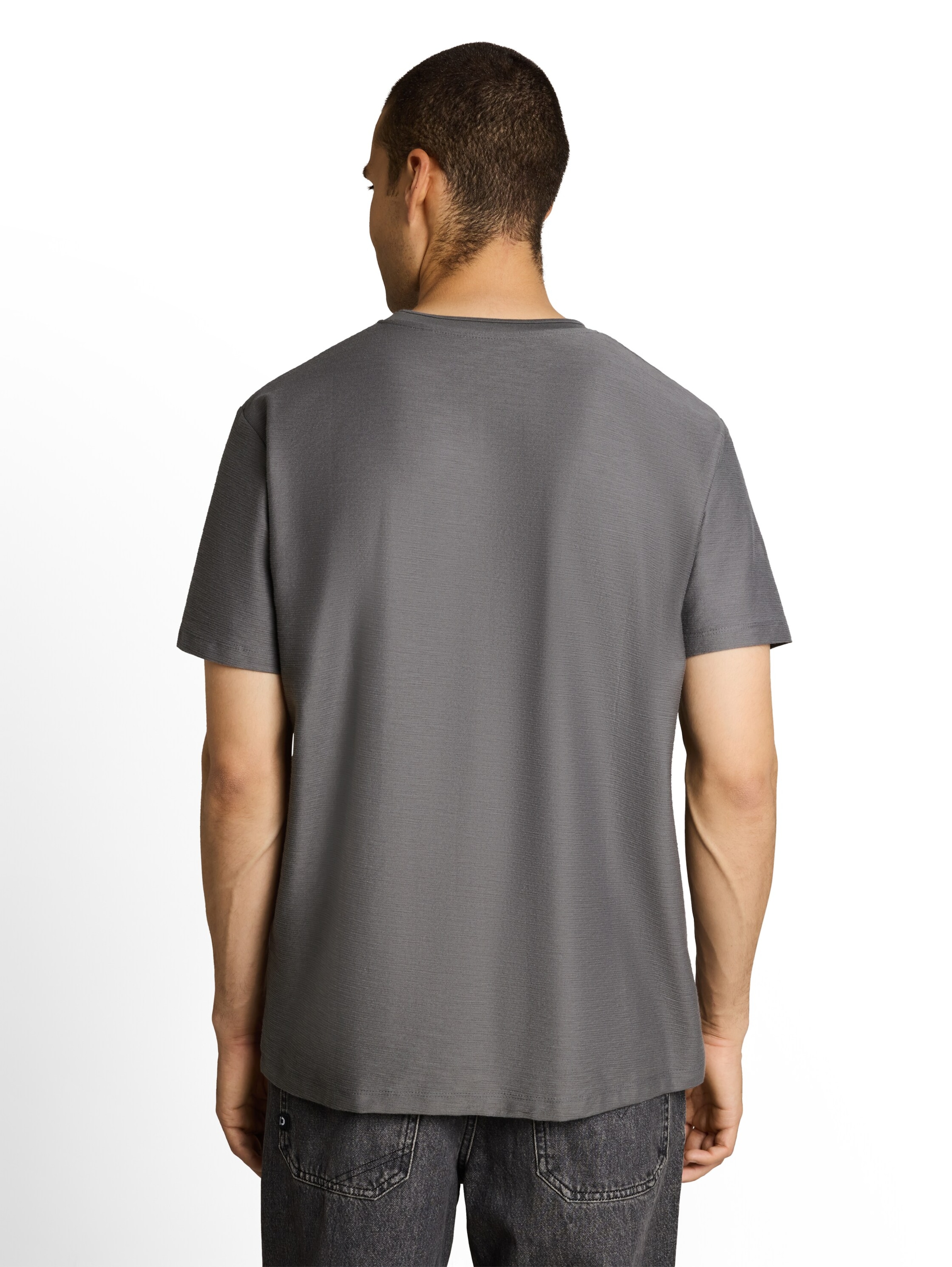TOM TAILOR DENIM Shirt in Grey