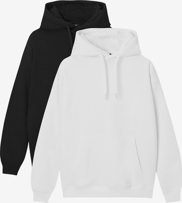 Pull&Bear Sweatshirt i sort: forside
