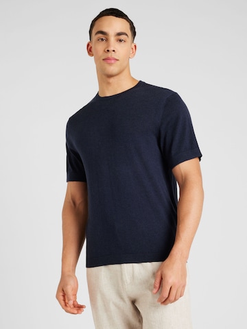 SELECTED HOMME Trui 'RIVER' in Blauw: voorkant