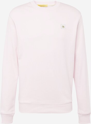 Sweat-shirt SCOTCH & SODA en rose : devant