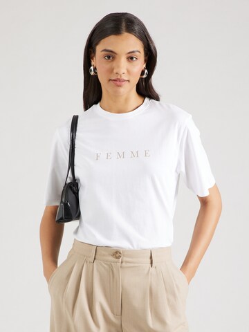 SELECTED FEMME Футболка 'SLFVILJA' в Белый: спереди