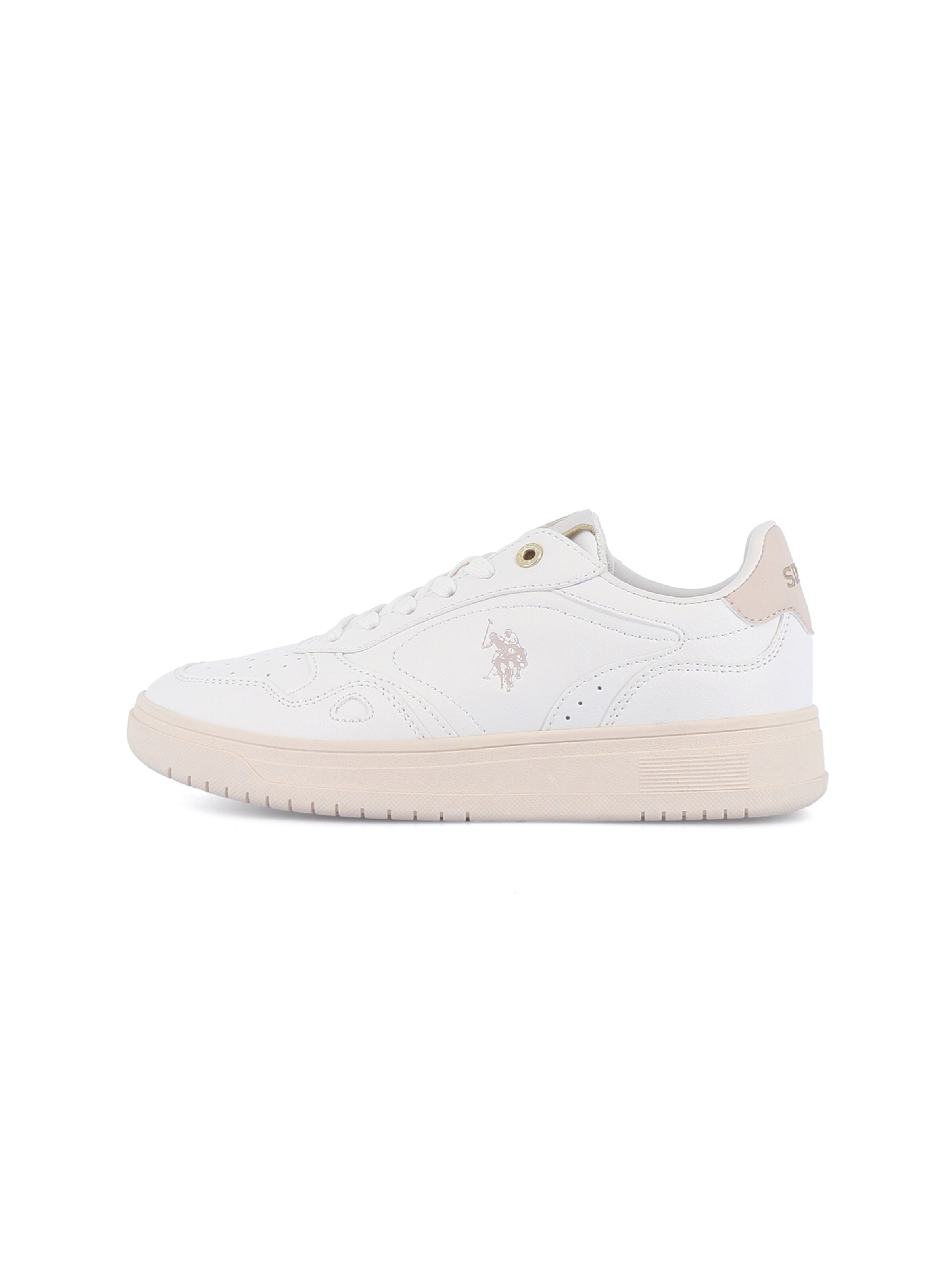 Baskets basses 'Kosmo' US POLO ASSN. en blanc : devant