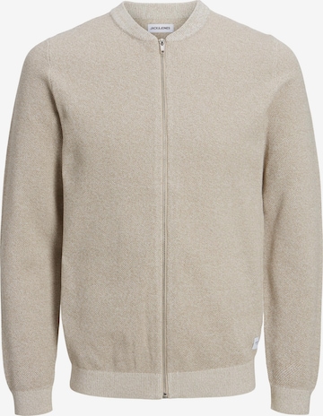 JACK & JONES - Cárdigan 'HILL' en beige: frente