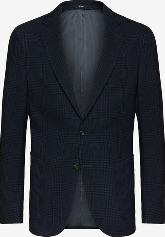 Boggi Milano Regular fit Business-colbert 'Prince of Wales' in Blauw: voorkant