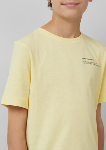 T-Shirt s.Oliver en jaune